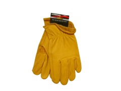 Cowhide Driver Leather Work Gloves Large Horizon