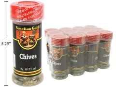 V. Gold, Chives 8g.  - each sold individually